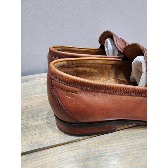 Florsheim Men's Moc Toe Penny Loafer Men's Slip On Size 9.5D - Picture 2 of 9